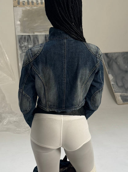 Cropped Jeans Jacket