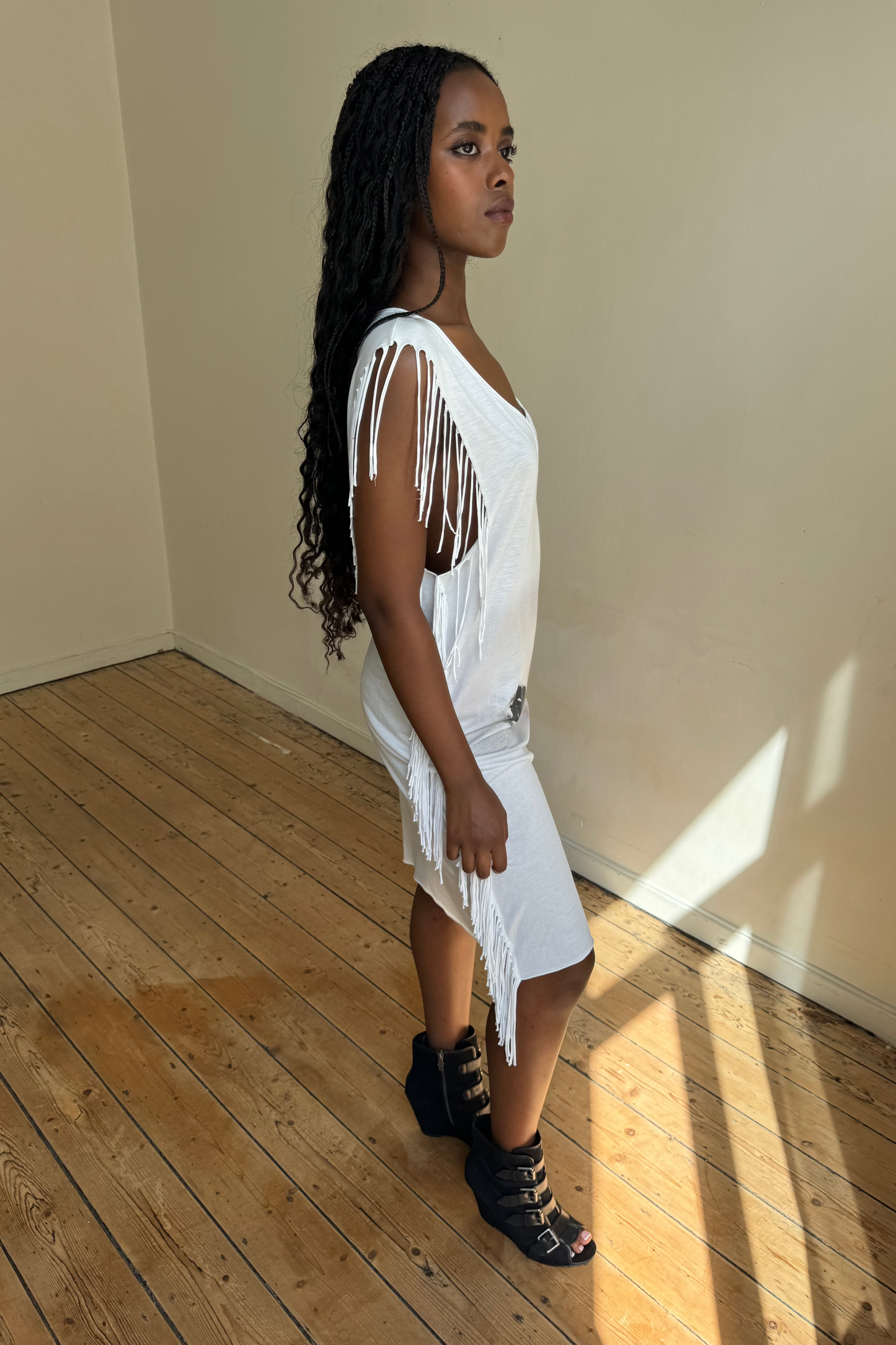 Maje Fringe Dress