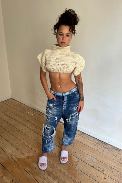 Knitted Crop Top